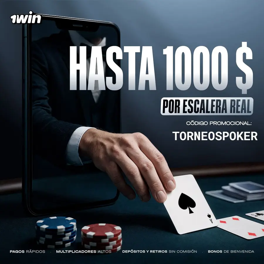 Juega torneos freeroll en 1WIN — Dinero real sin depósito
