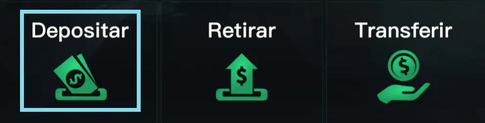 KKPoker paso 2 - Depositar